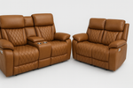 Brown Luxury Recliner Set